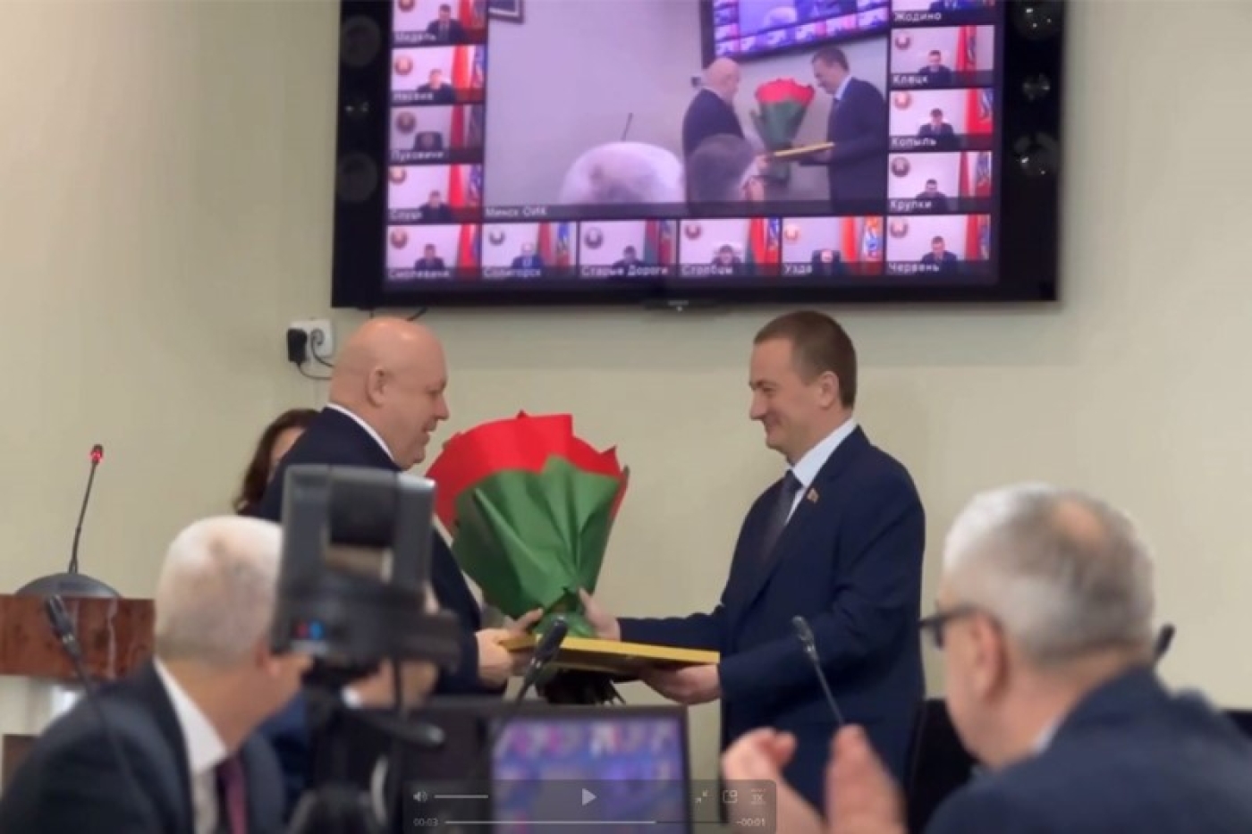 Василий Сысоев награжден Почетной грамотой облисполкома