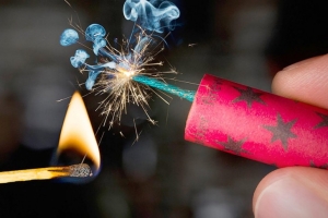 Осторожно, пиротехника –  небезобидная забава!