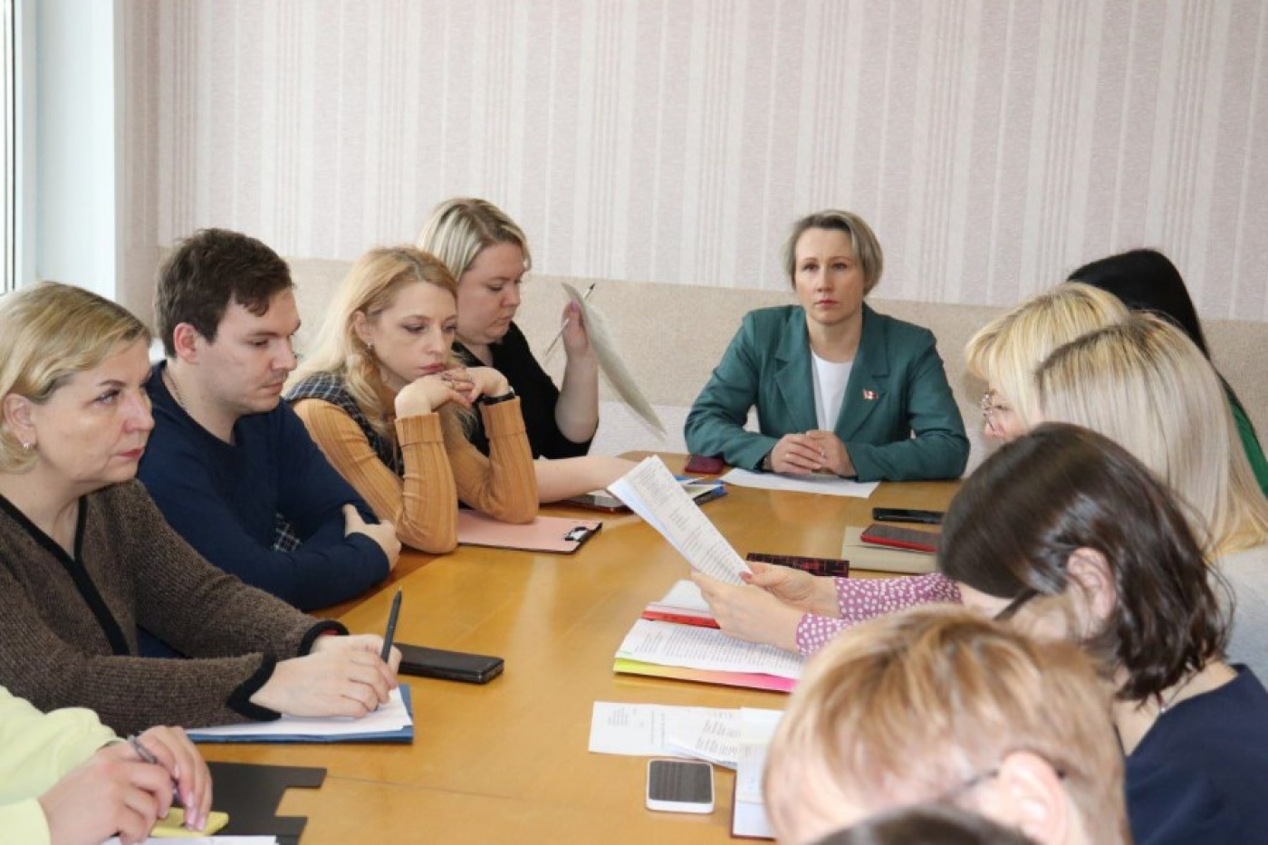 Заседание комиссии по делам несовершеннолетних