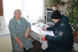 «Так и знали, что вы должны прийти!»: профилактика пожаров в жилищном фонде