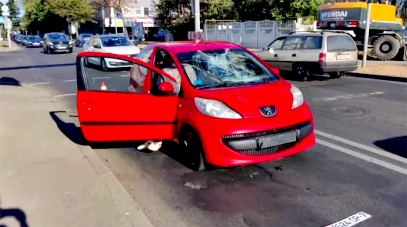 В Минске на пешеходном переходе легковушка сбила женщину