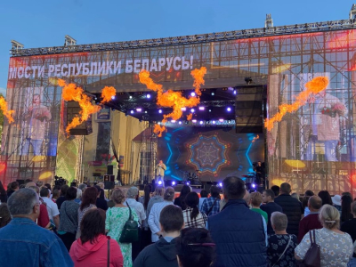 Областной праздник ко Дню Независимости принимает Вилейка