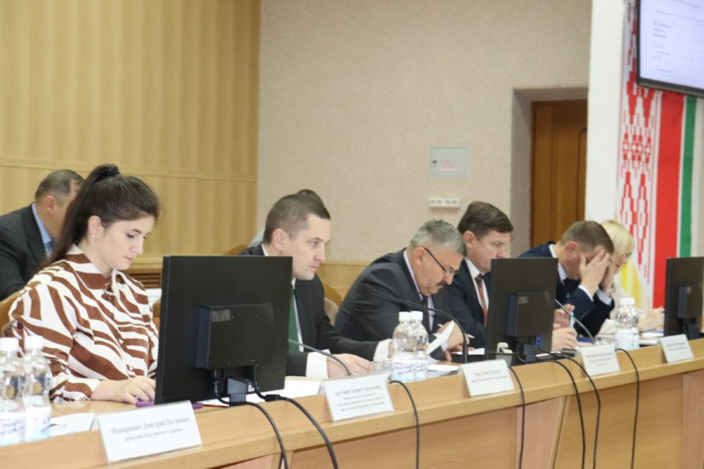 На пасяджэнні выканкама