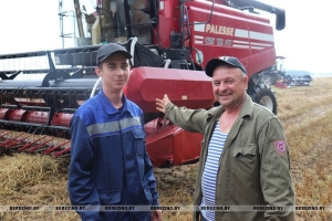 Уборка вядзецца талакой