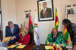 Партии "Белая Русь" и ZANU PF подписали дорожную карту сотрудничества