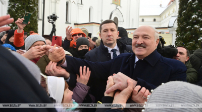 Лукашенко: я буду делать все, чтобы наша Беларусь жила в мире и согласии