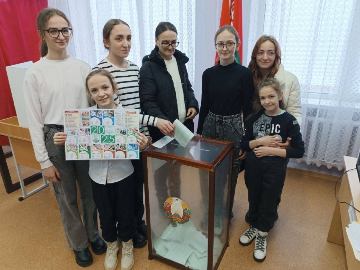 Многодетная семья Ирины Ивашко отдала свой голос "За мир"