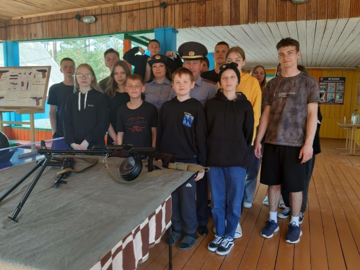 Милиция – в гостях у школьников