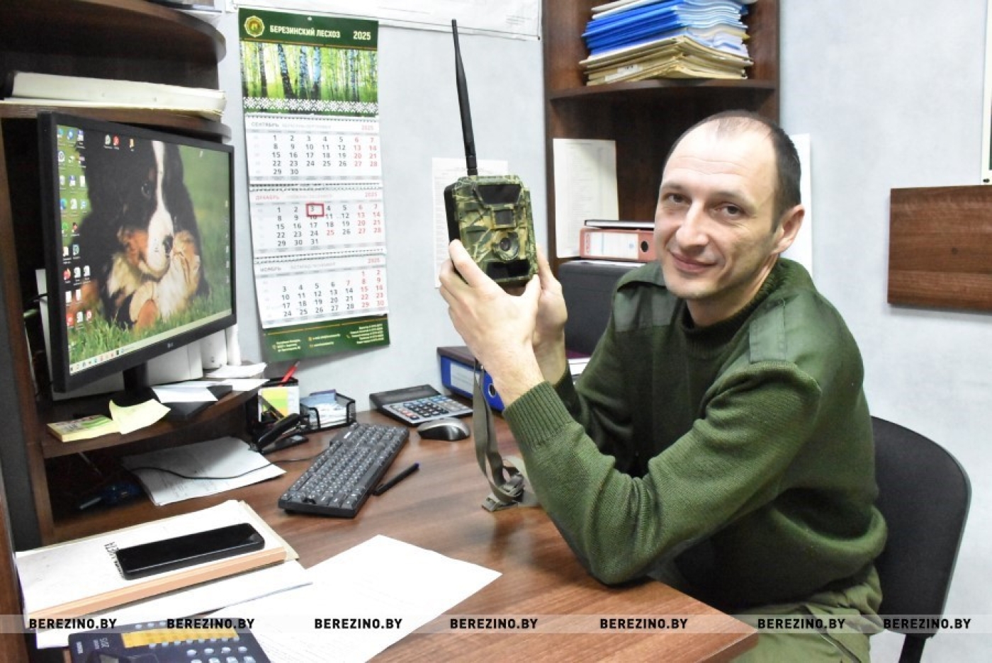 Новогодние деревья - под охраной!