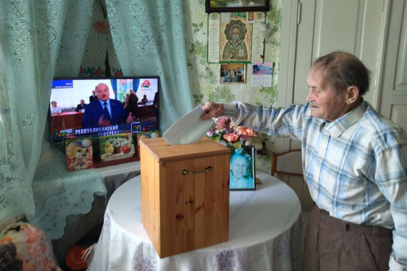 Старасць не перашкода, каб прагаласаваць