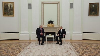 Лукашенко и Путин на встрече прокомментировали "планы захватить Европу"