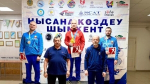 Белорусские стрелки из винтовки заняли весь пьедестал на турнире в Шымкенте