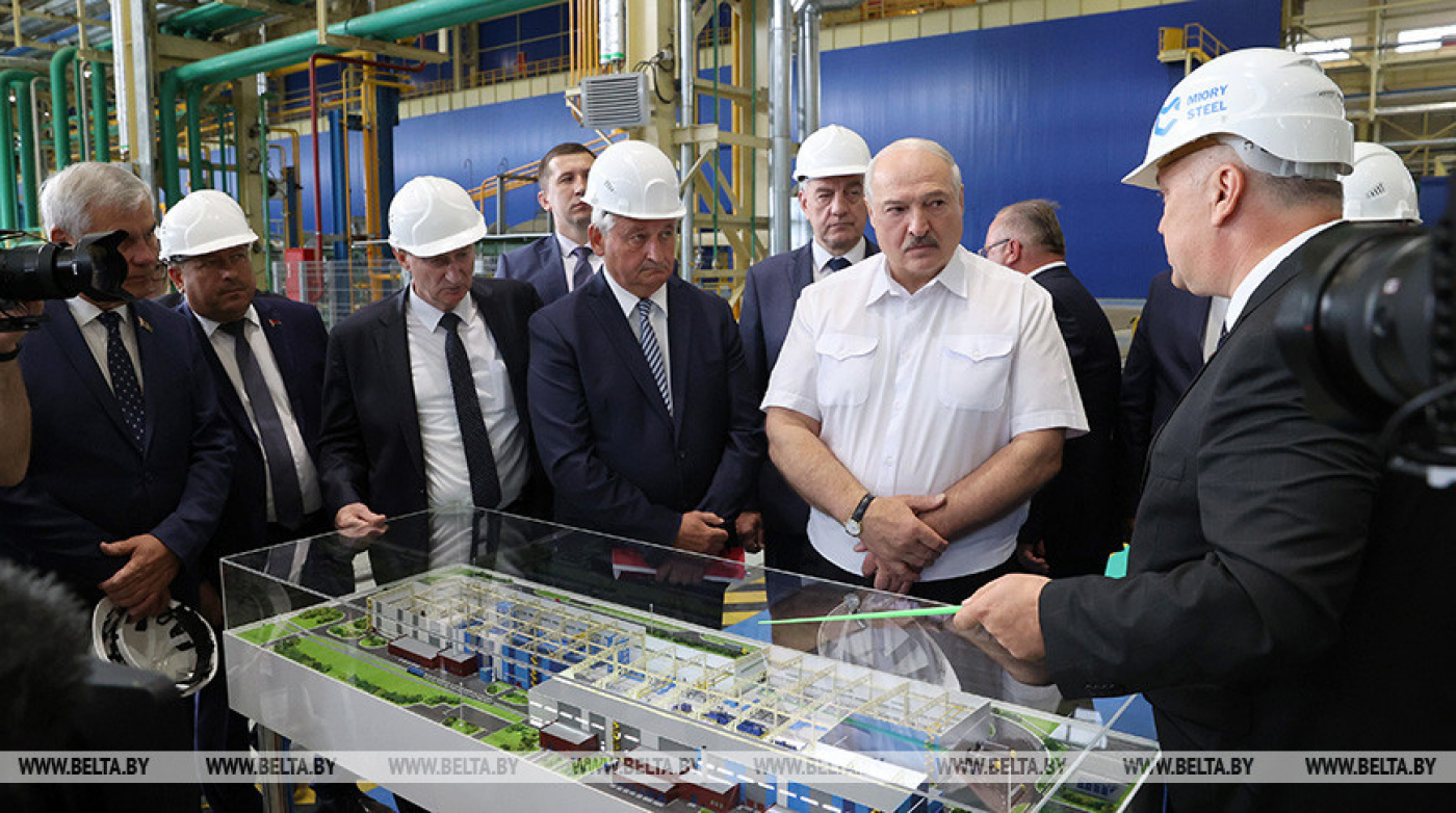 Лукашенко: Миорский металлопрокатный завод теперь государственное предприятие