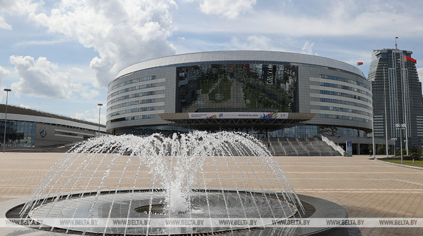 Церемонию официального открытия II Игр стран СНГ примет сегодня "Минск-Арена"