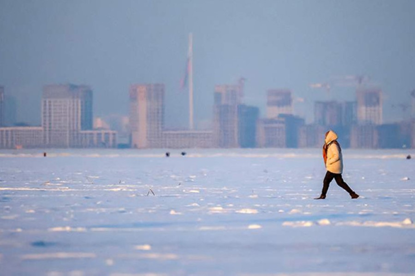 Финский залив полностью замерз впервые за 15 лет