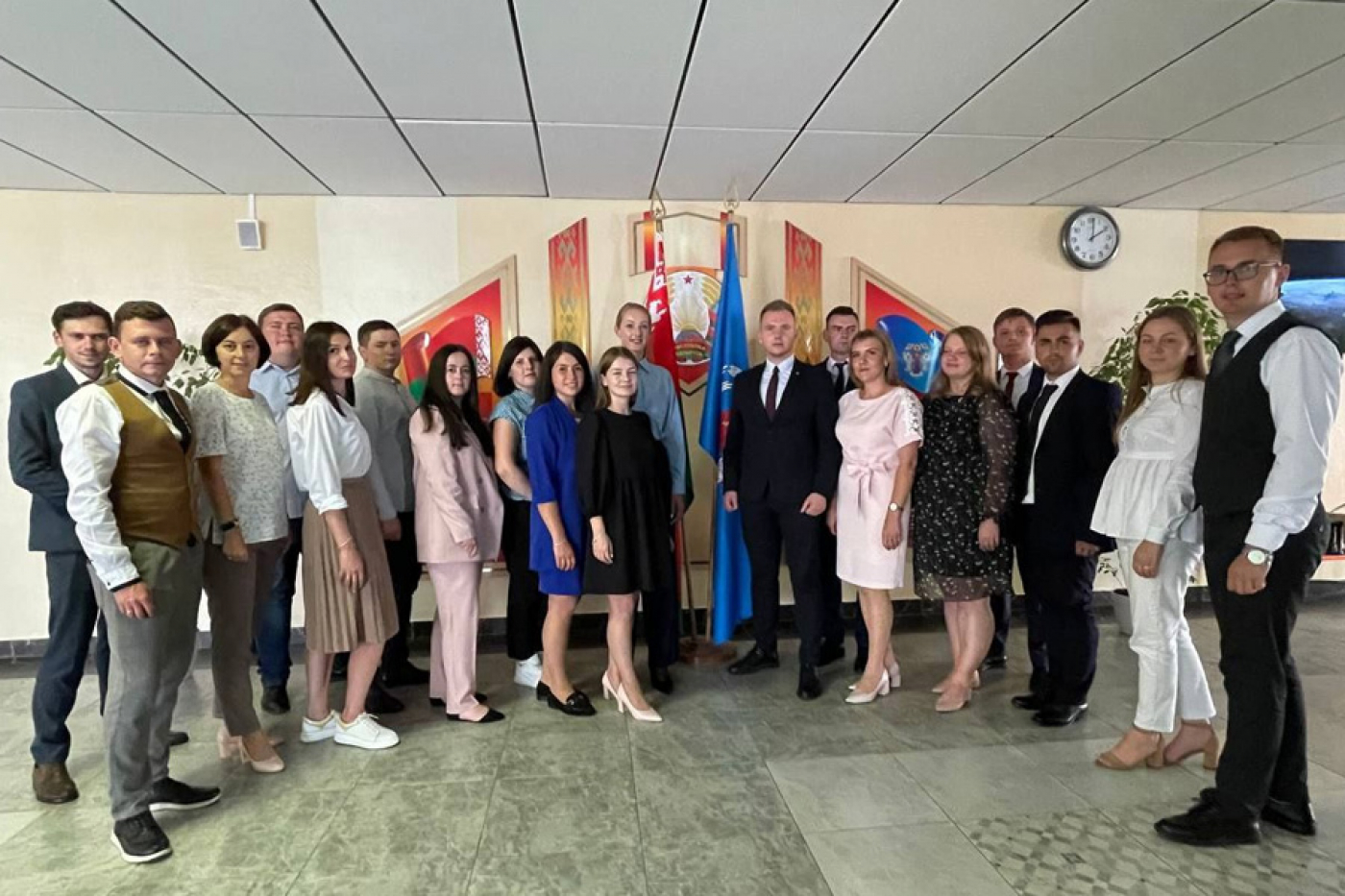 Первое заседание Молодёжного парламента в Минске