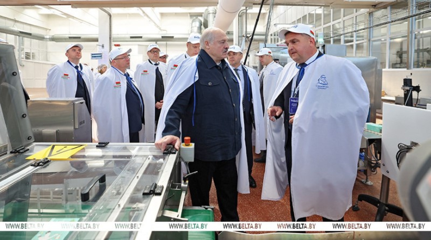 Лукашенко на "Беллакте" доложили о планах построить дополнительное производство сухого детского питания