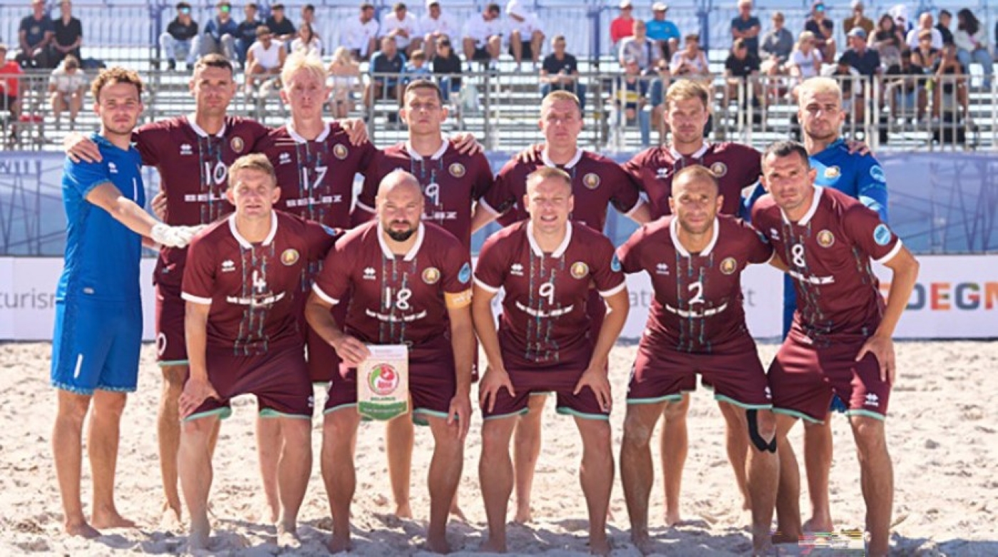 Сборная Беларуси по пляжному футболу осталась на четвертом месте мирового рейтинга