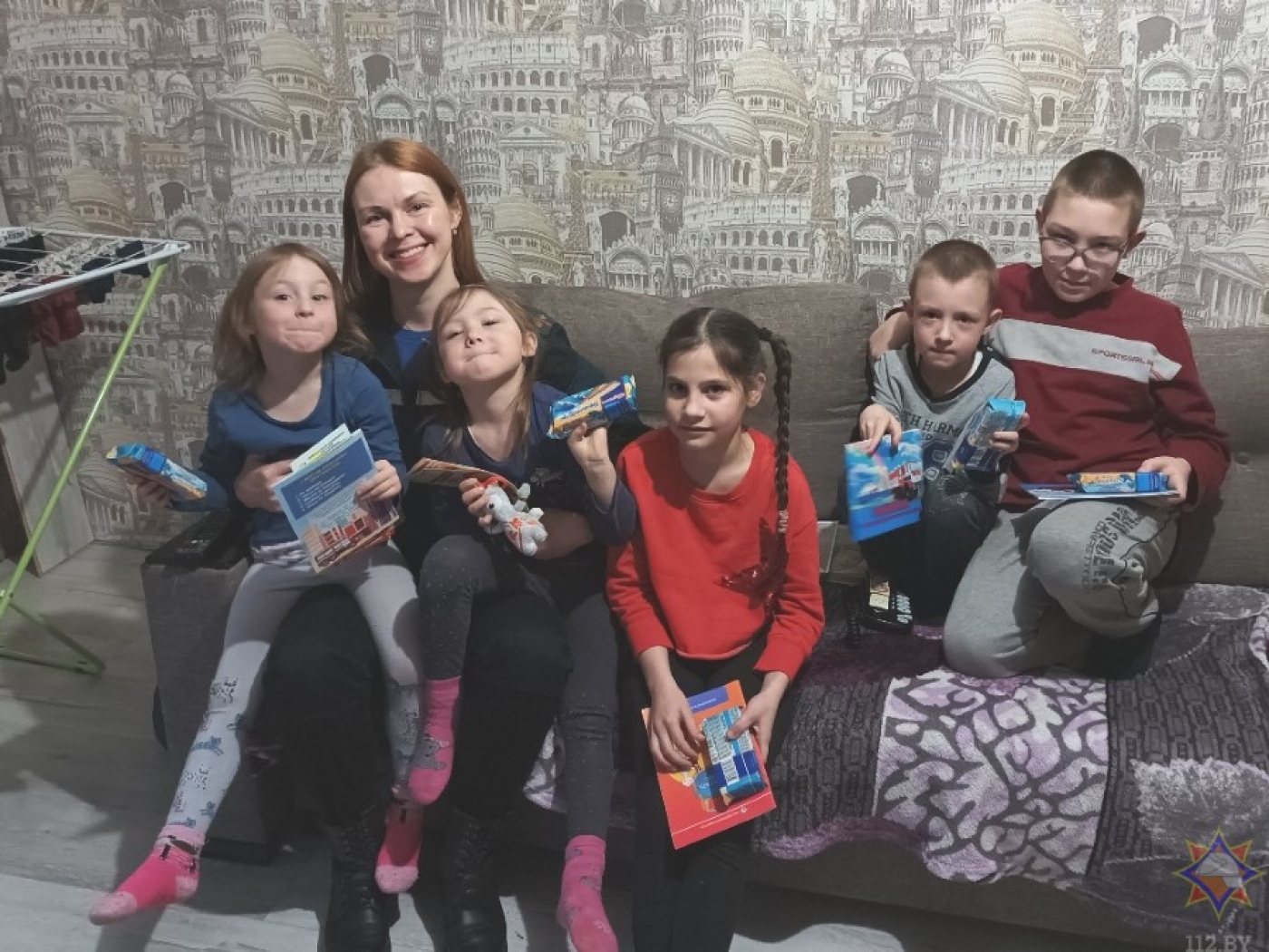 Акцыя прыйшла ў шматдзетныя сем’і