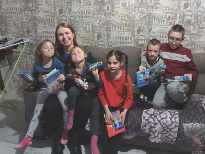 Акцыя прыйшла ў шматдзетныя сем’і