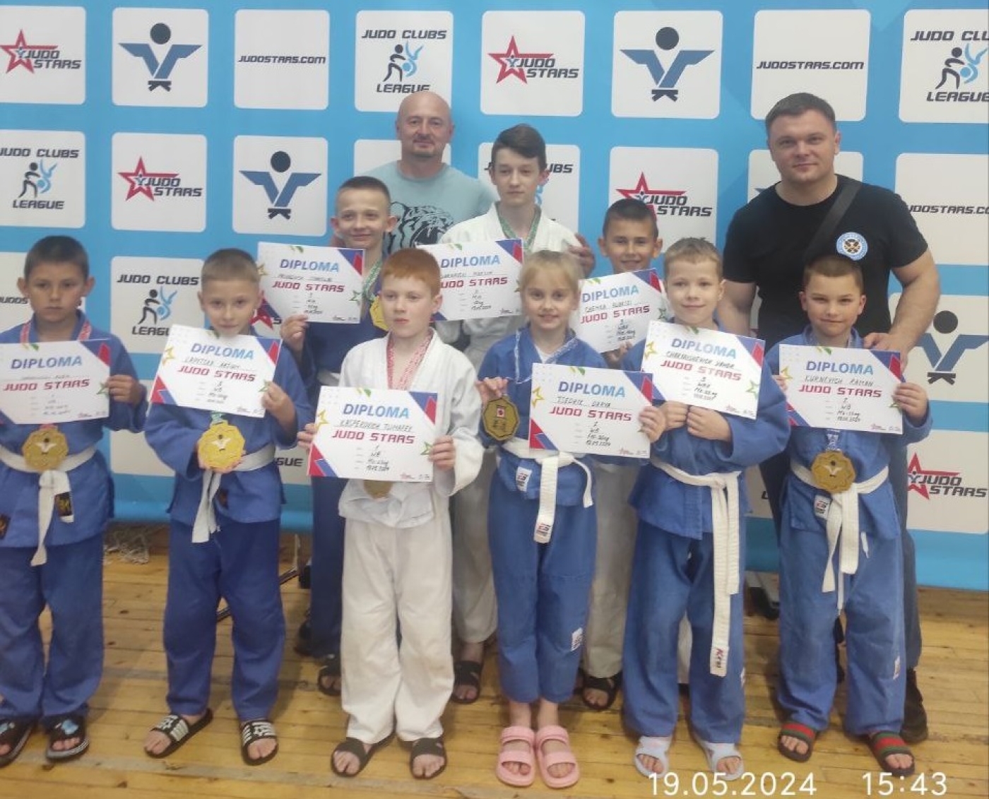В "Стайках" прошел международный турнир по дзюдо Judo Stars 13