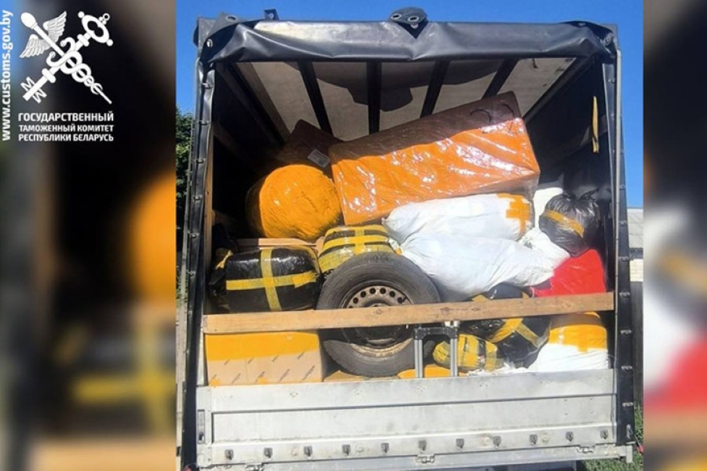 Гомельские таможенники пресекли попытку нелегального ввоза импортных товаров на более 540 тыс. рублей