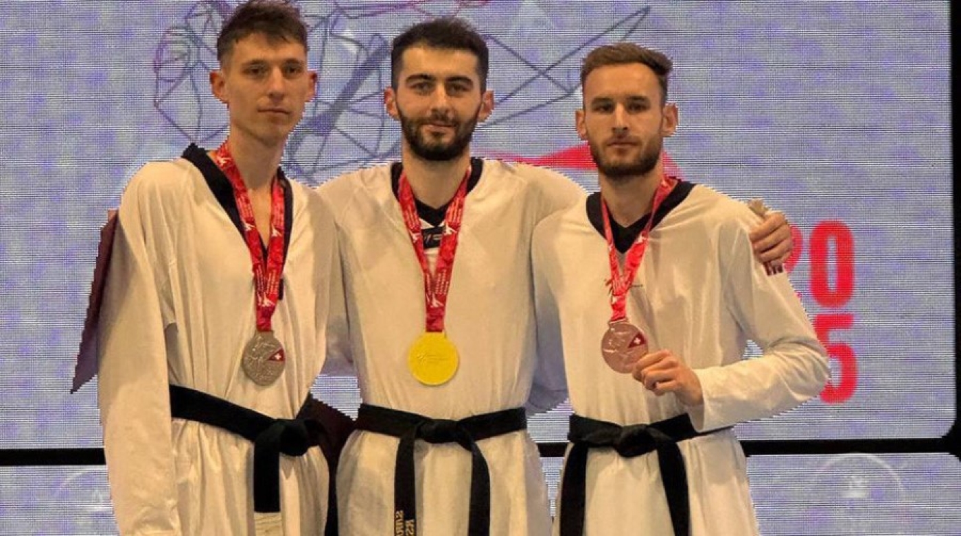 Белорусский тхэквондист Цакоев взял золото чемпионата Европы в Швейцарии