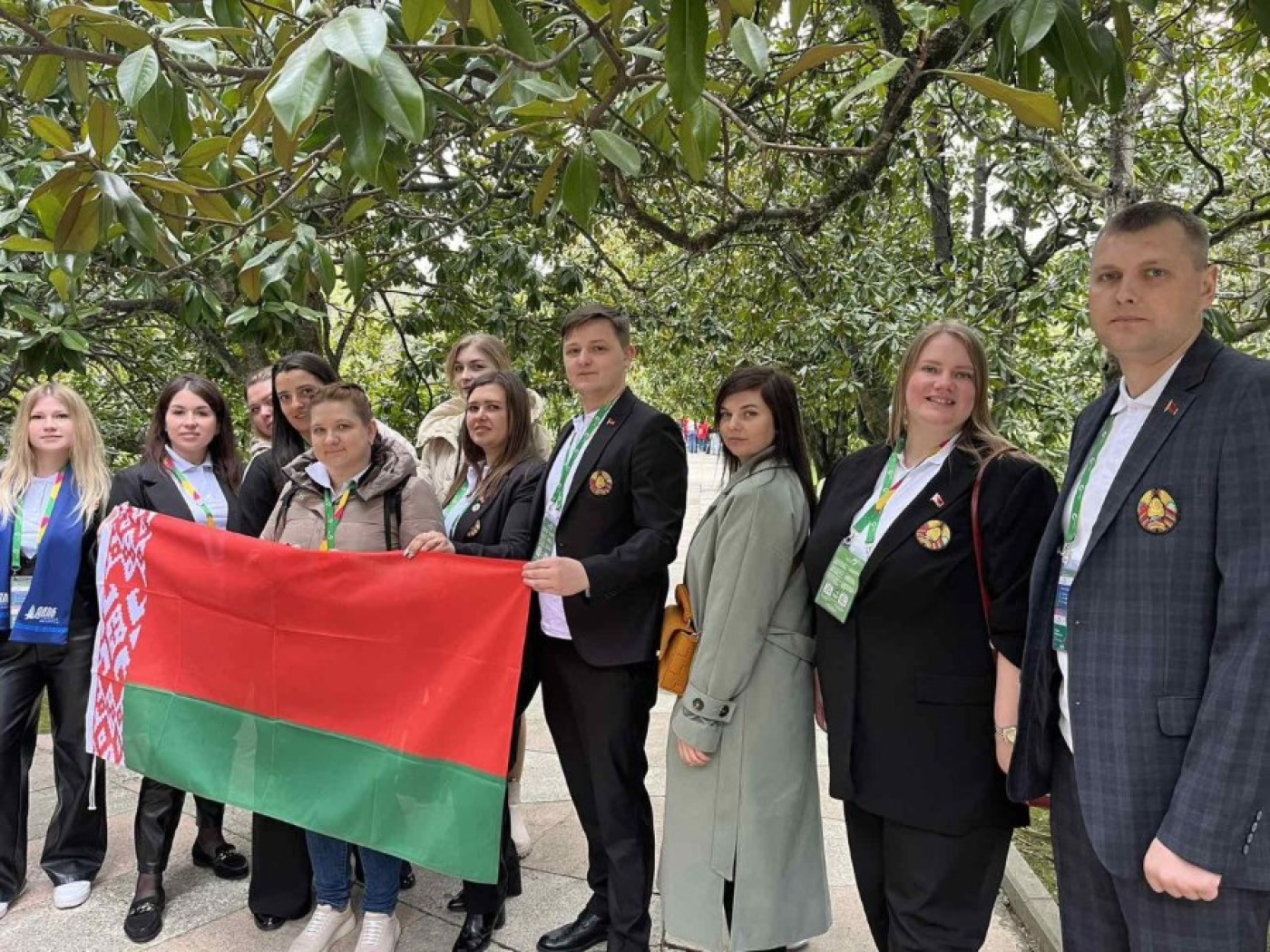 Беларусы посетили парк Ривьера на Всемирном фестивале молодежи в Сочи