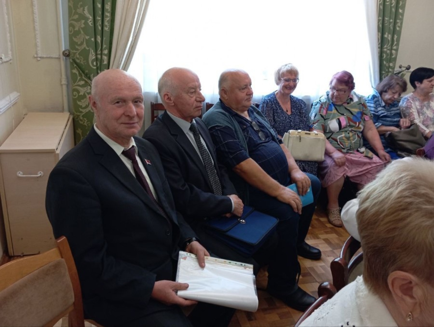 Церемония награждения участников конкурса литературного творчества среди ветеранов