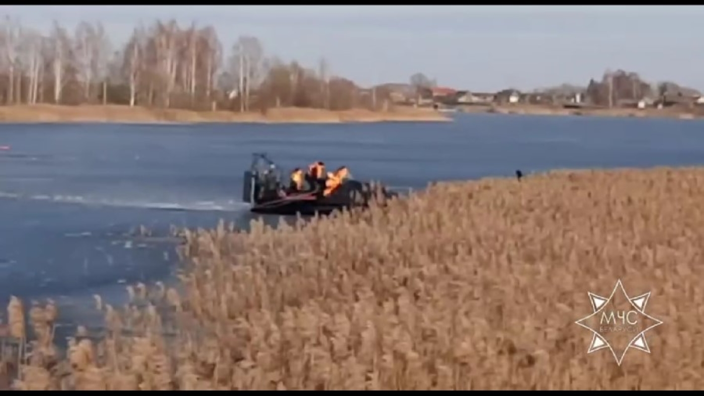 Мужчина провалился под лед в Смолевичском районе