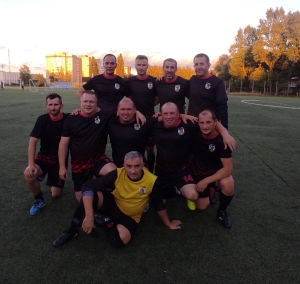 В Могилевн прошла игра 8-го Открытого Чемпионата г. Могилева по футболу среди ветеранов 2024. Березино-Горки