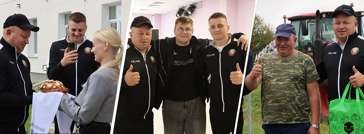 В Березинском районе сегодня побывал Агроблог!