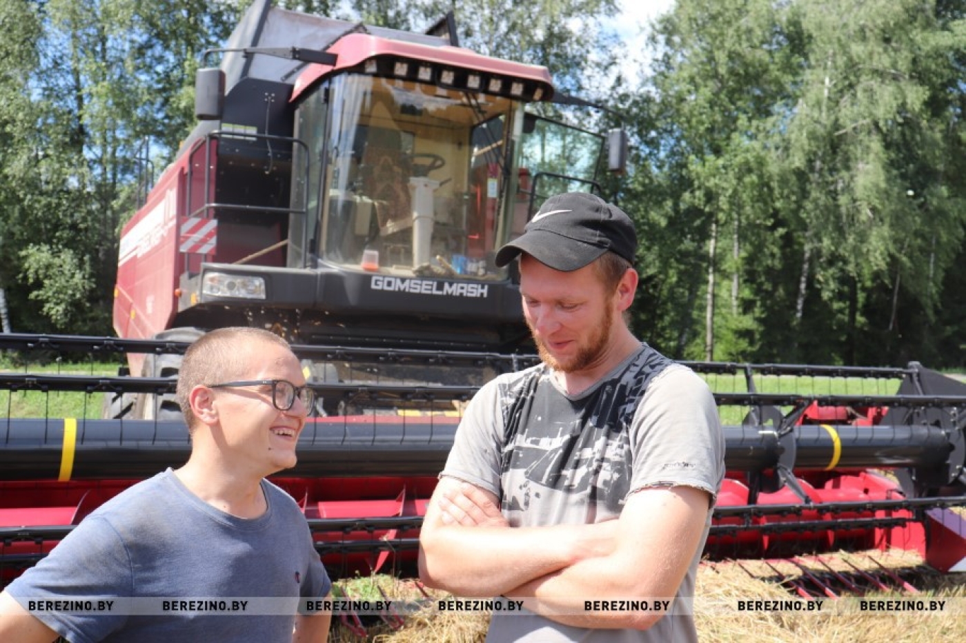 В “Оме” завершили уборку озимого ячменя