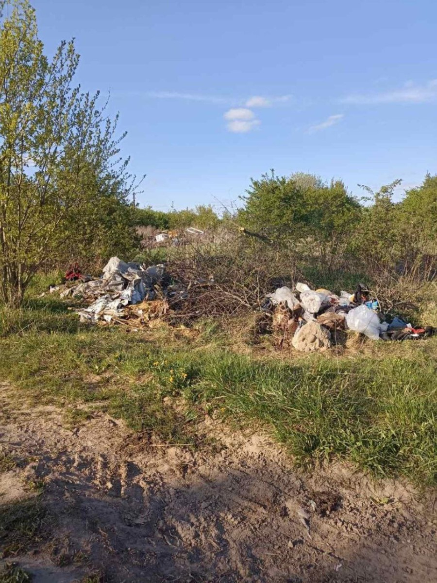 Ликвидирована свалка в Новинах