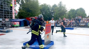 Спасатели из Беларуси, России и Кыргызстана борются за звание сильнейших на "Брестском рубеже"