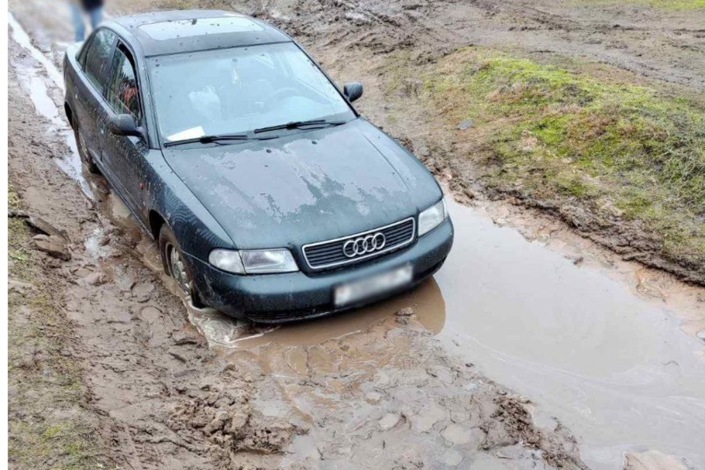 В Божино сделали дорогу