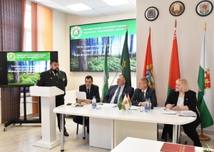 В Березинском лесхозе прошла отчётная профсоюзная конференция