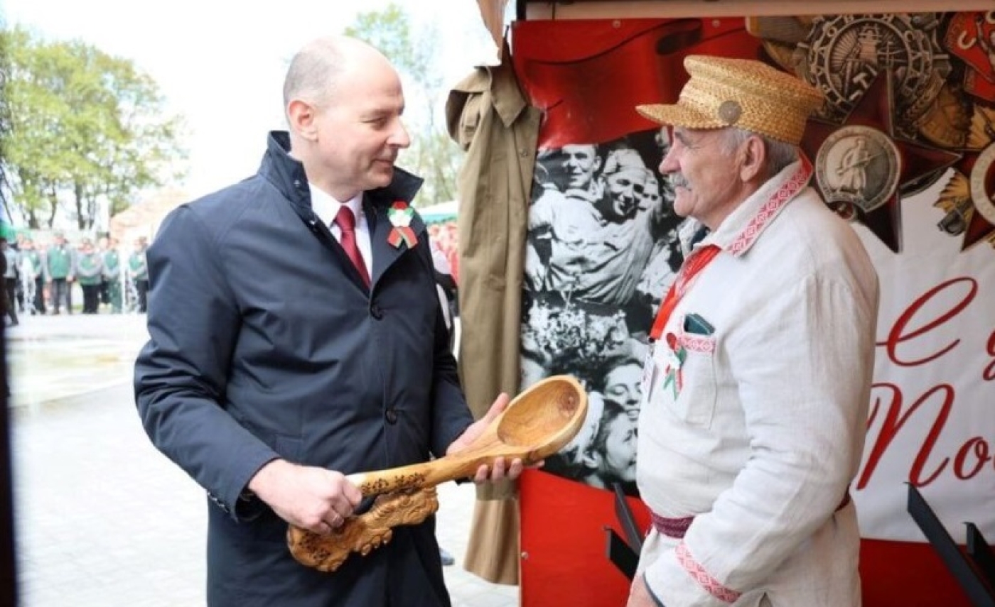 Березинцы в День Победы представили свои локации на Кургане Славы