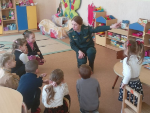 Республиканская акция «День безопасности. Внимание всем!» в ГУО "Дмитровичский УПК детский сад - средняя школа"