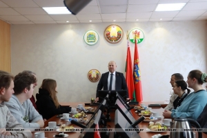 Председатель Березинского райисполкома провёл встречу со студентами Витебской академии ветеринарной медицины