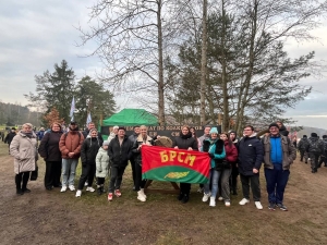 Березинцы на чемпионате по колке дров