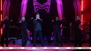 Концерт Сергея Лазарева прошел на "Славянском базаре" в Витебске