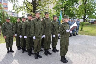 В Березинской гимназии появился ВПК «Патриот»