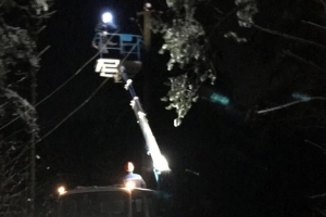 Белорусские энергетики восстанавливают электроснабжение в пострадавших от непогоды населенных пунктах