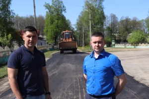 Асфальтирование улиц в Поплавах завершилось