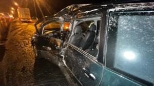 На МКАД столкнулись тягач и три легковушки