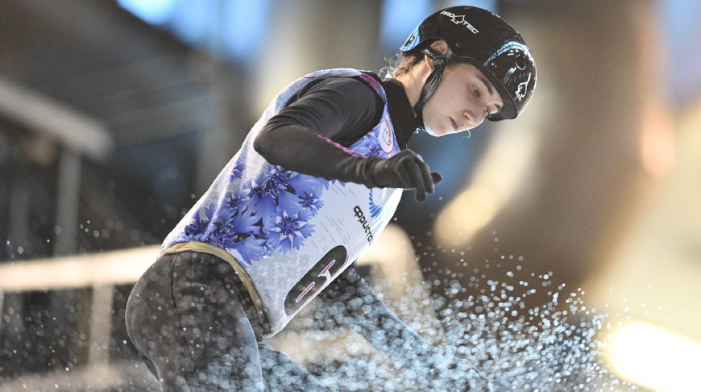 Гуськова победила на республиканских соревнованиях по прыжкам на лыжах в воду