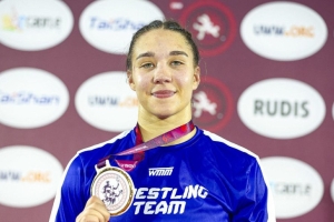 Шевчук стала серебряным призером чемпионата Европы по борьбе