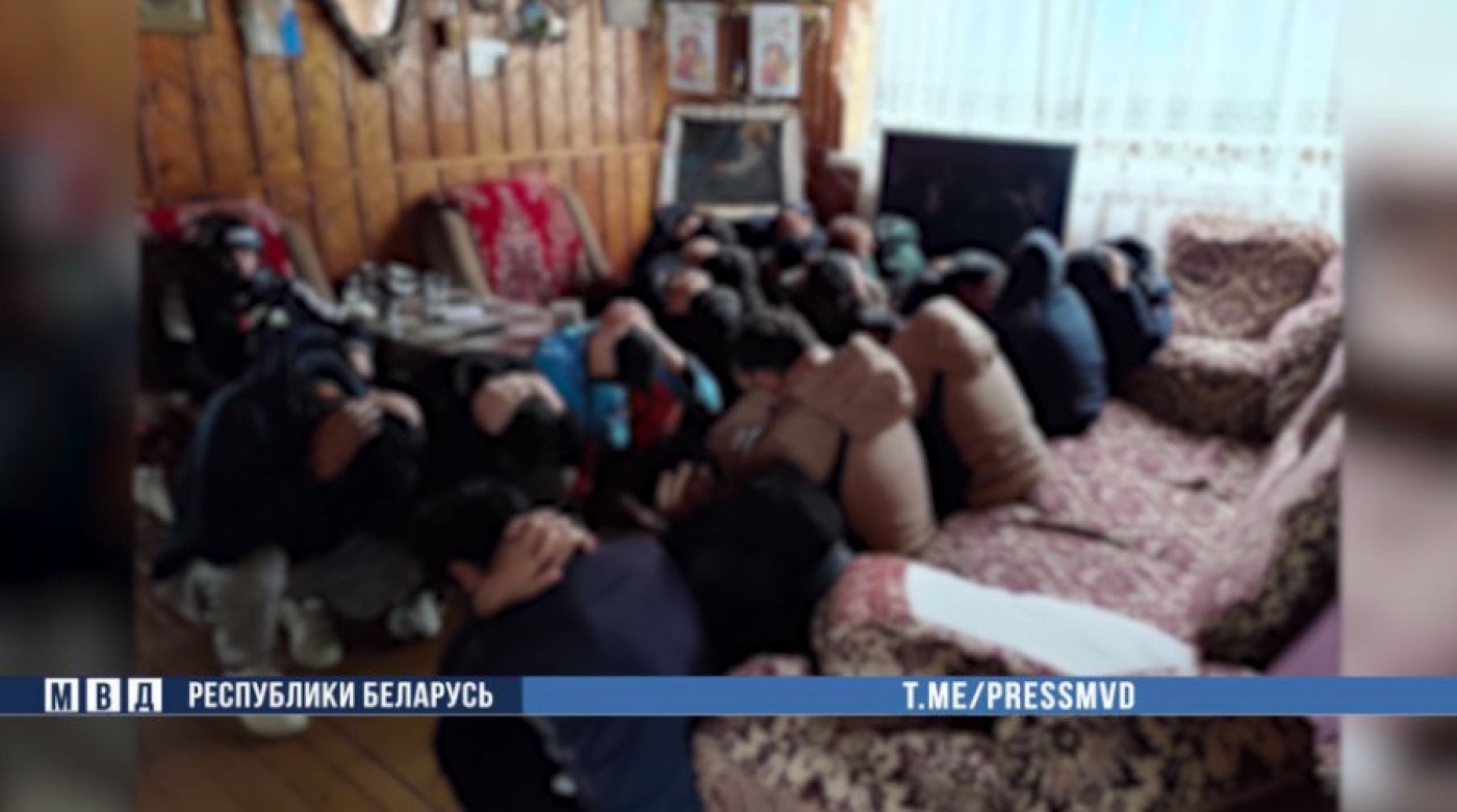 Конечной точкой маршрута был Евросоюз. Под Минском задержаны нелегалы