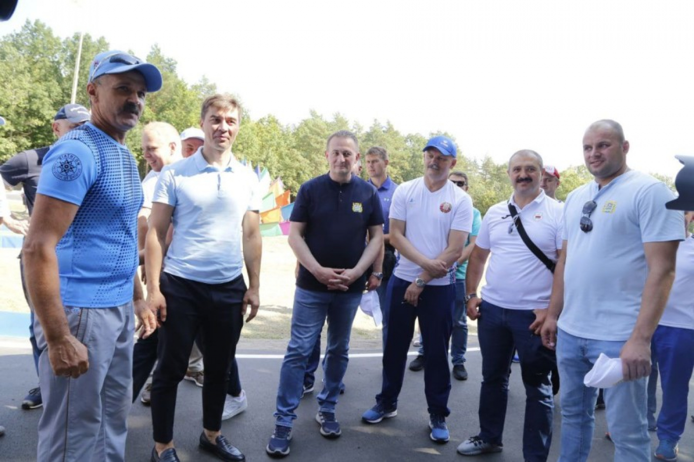 Открытие биатлонной трассы спортивной школы в Копыле